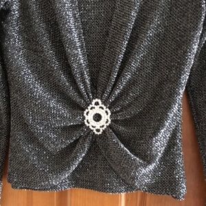 ONYX Nite formal dress top. Size small